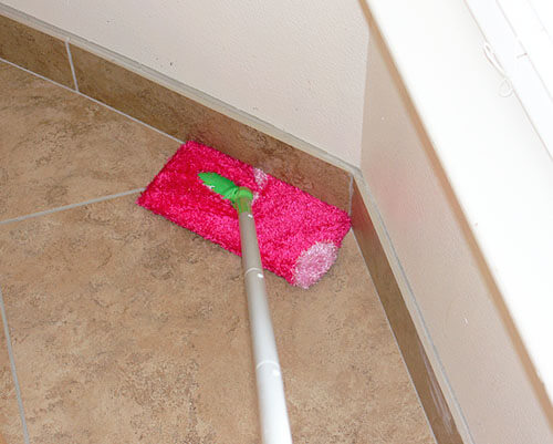 Mop in a kitchen Mop in a kitchen