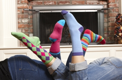 Mismatched socks Mismatched socks